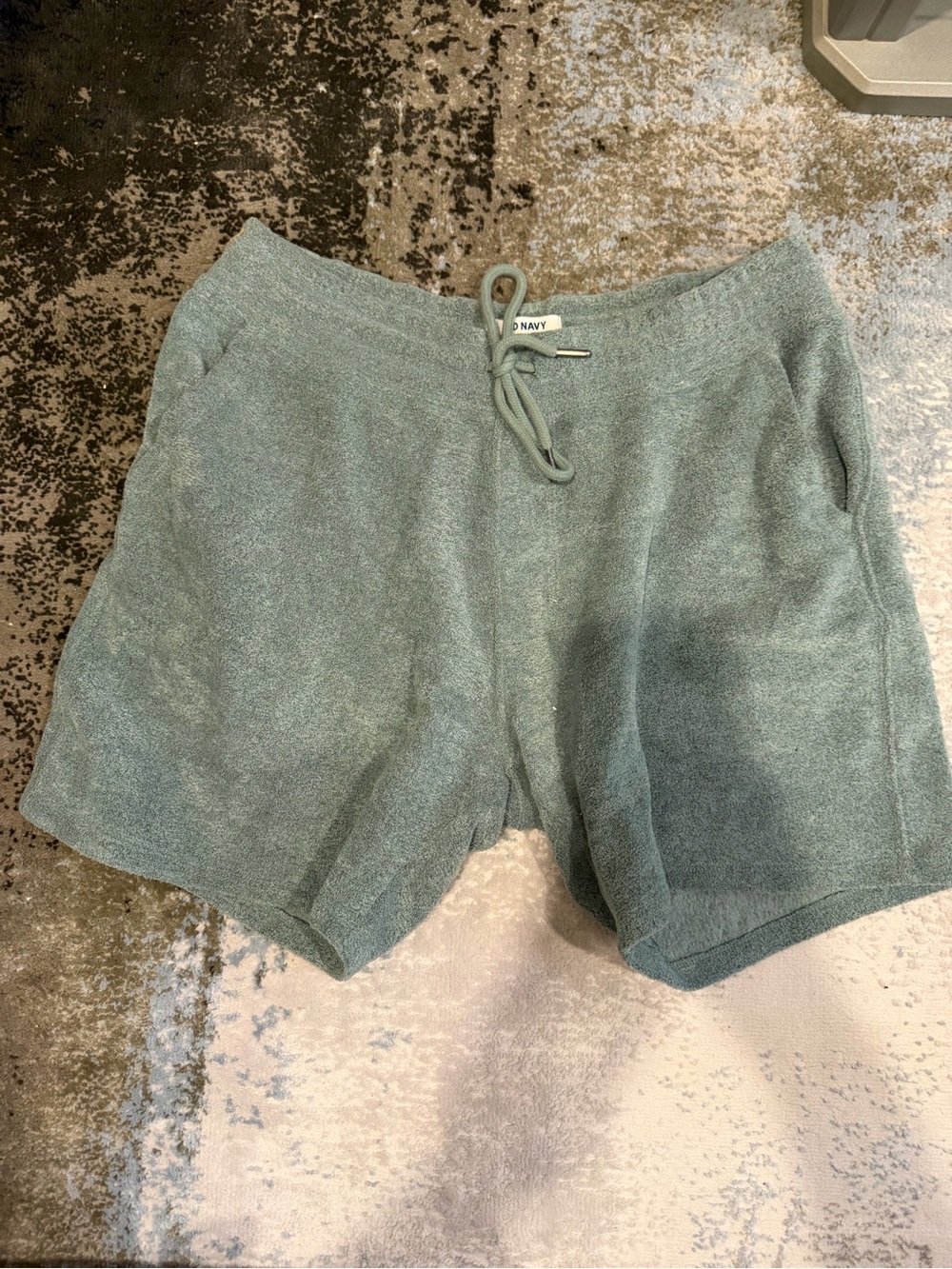 Old Navy Plush Drawstring Shorts - Sage